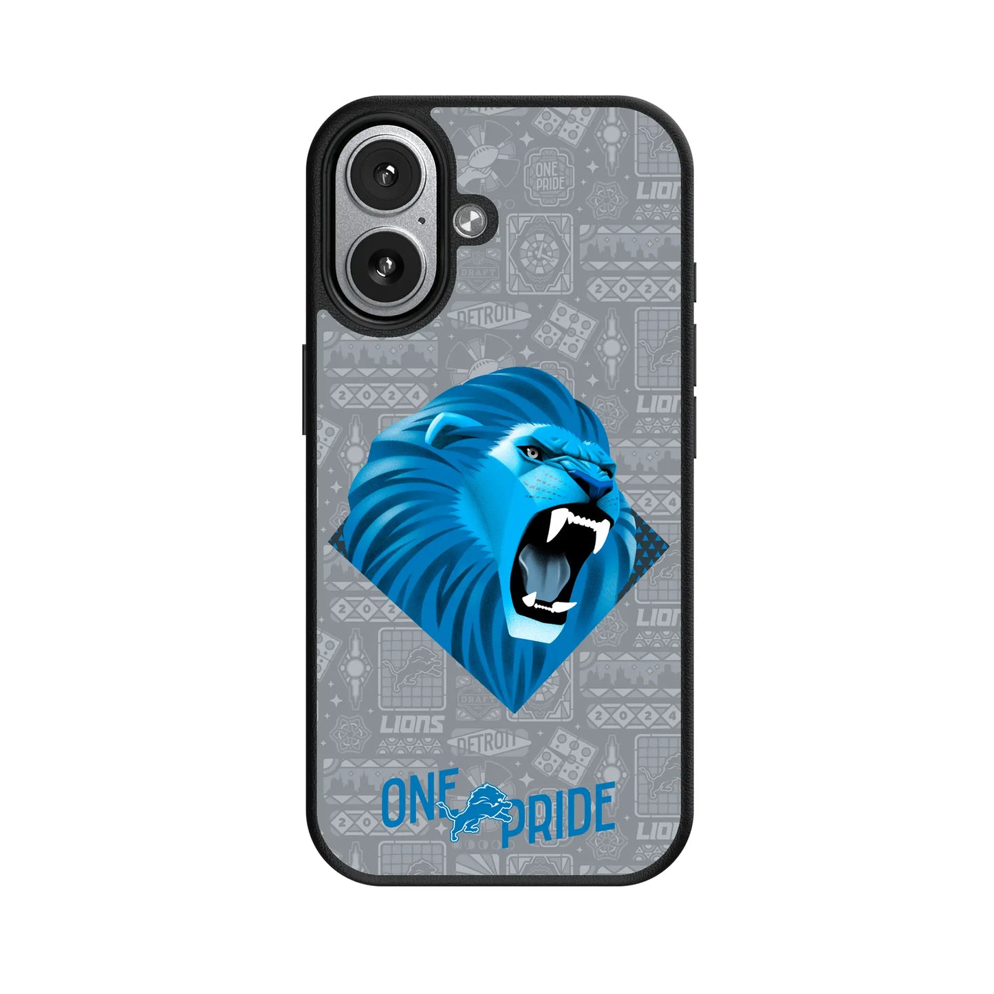 Detroit Lions Deco MagSafe Compatible Phone Case for Apple iPhone