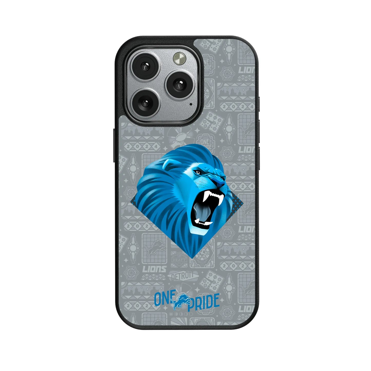 Detroit Lions Deco MagSafe Compatible Phone Case for Apple iPhone
