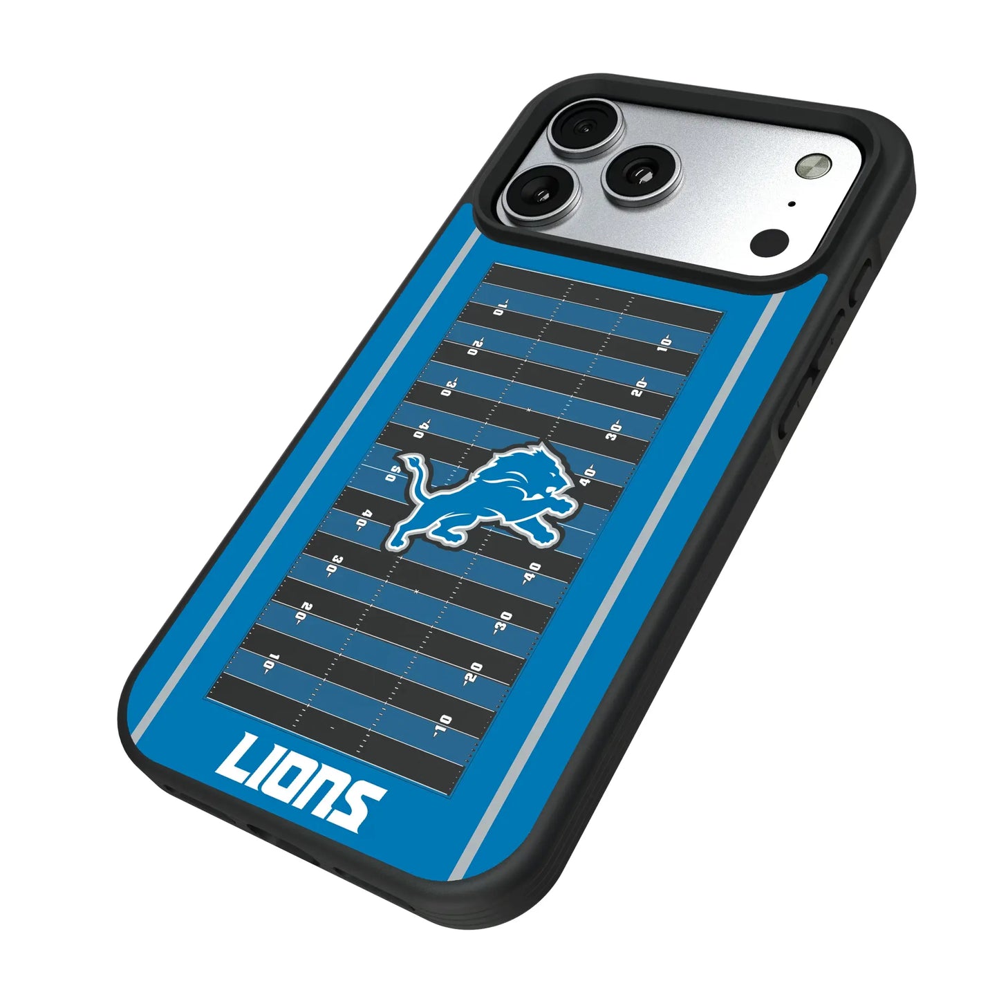 Detroit Lions Field Bump Phone Case for Apple iPhone