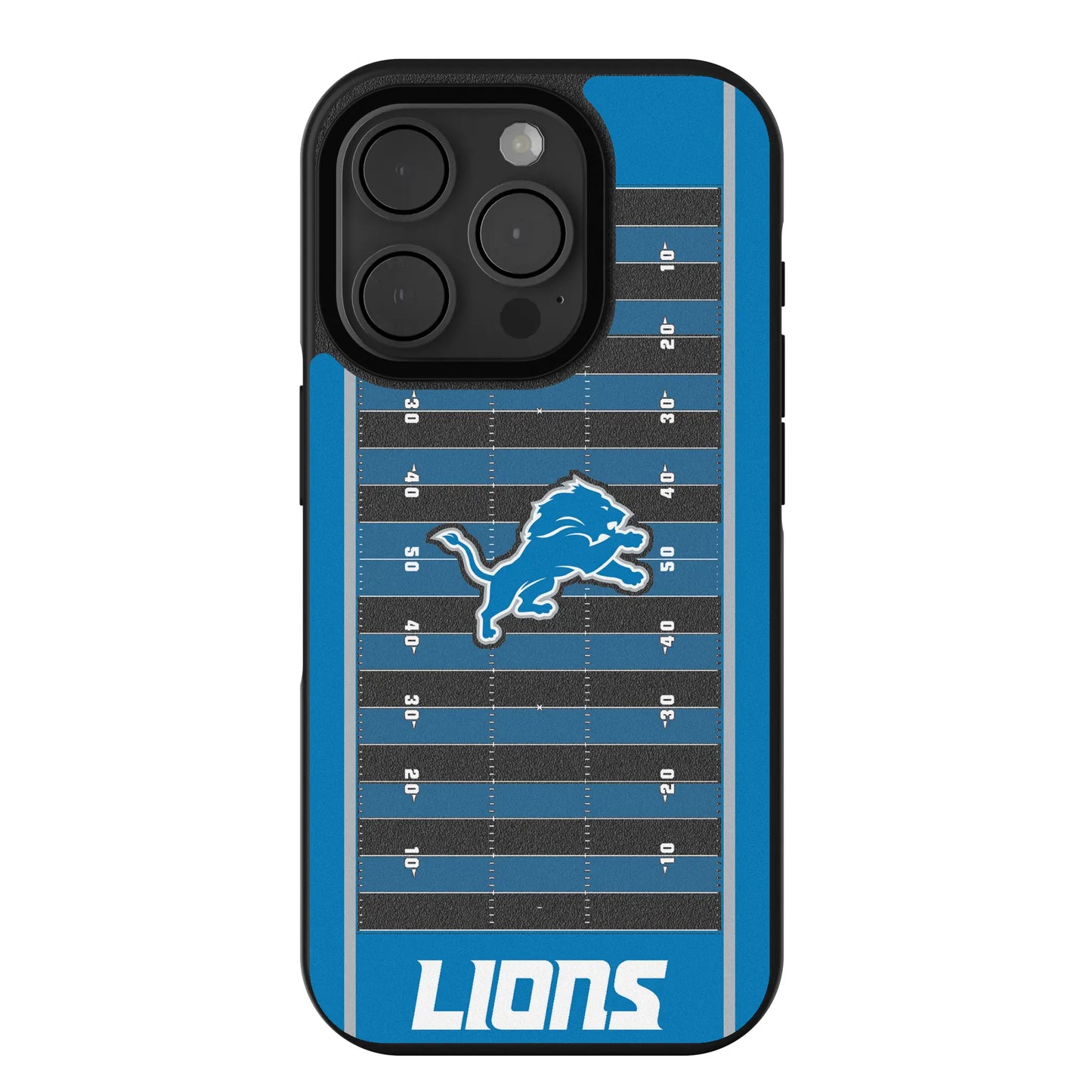 Detroit Lions Field Bump Phone Case for Apple iPhone