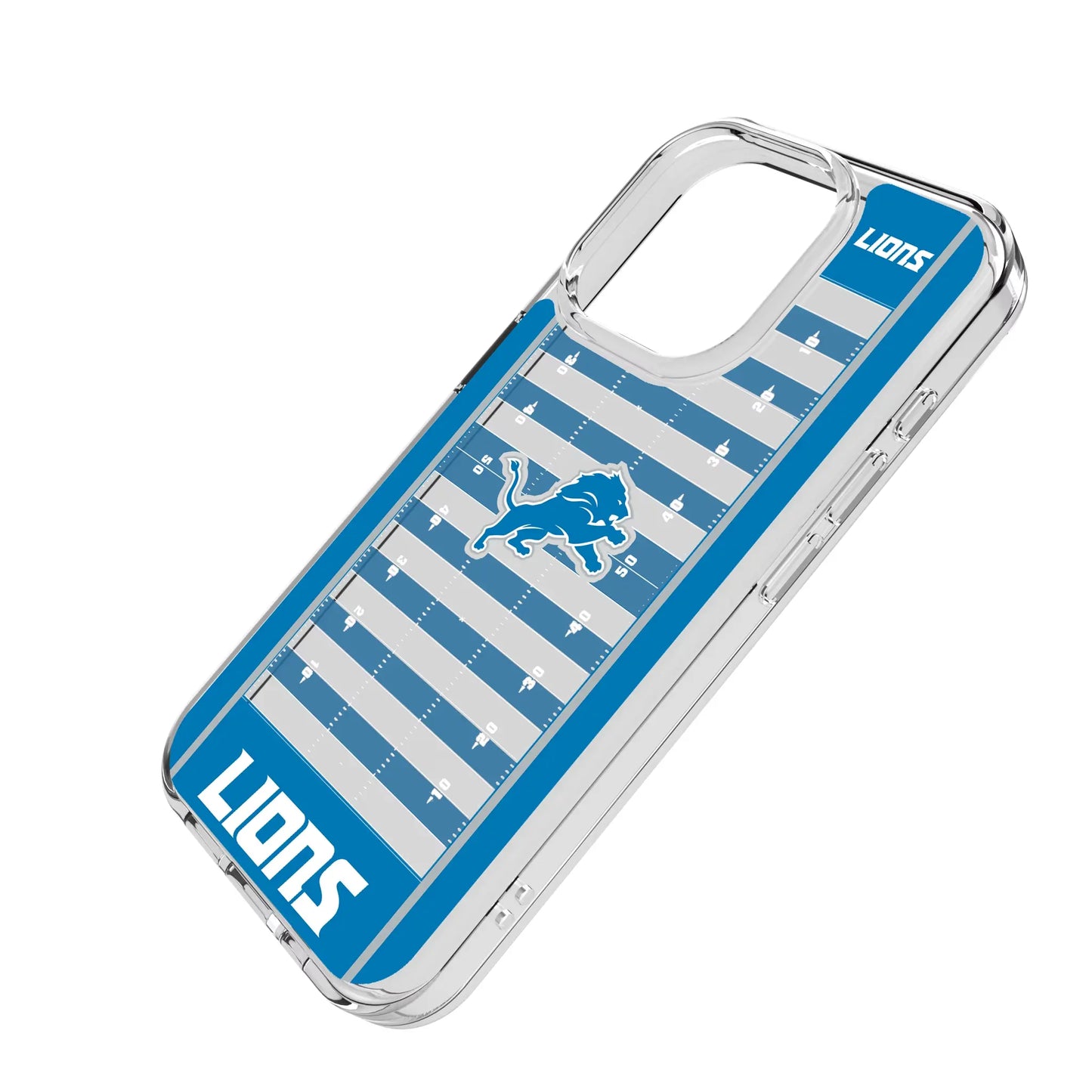 Detroit Lions Field Clear Phone Case for Apple iPhone