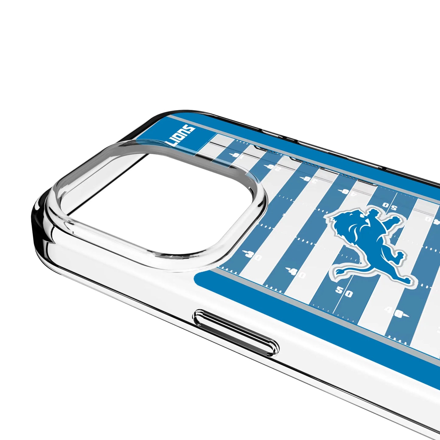 Detroit Lions Field Clear Phone Case for Apple iPhone
