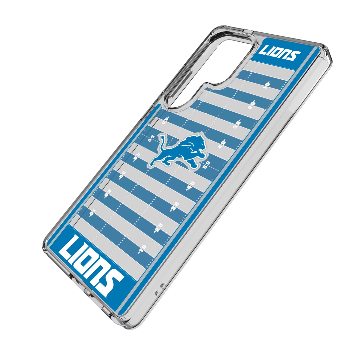 Detroit Lions Field Clear Phone Case for Samsung Galaxy