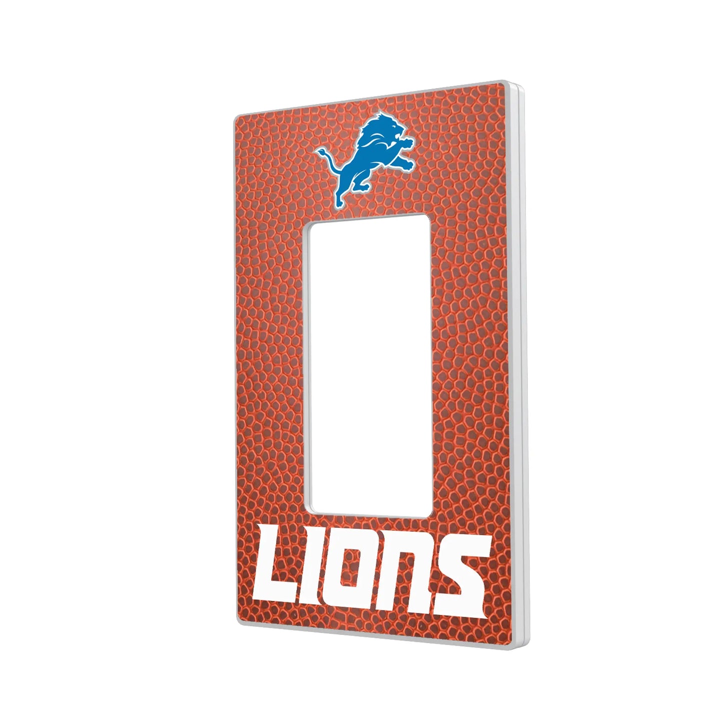 Detroit Lions Football Hidden-Screw Light Switch Plate
