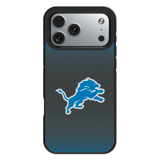 Detroit Lions Linen Bump Phone Case for Apple iPhone