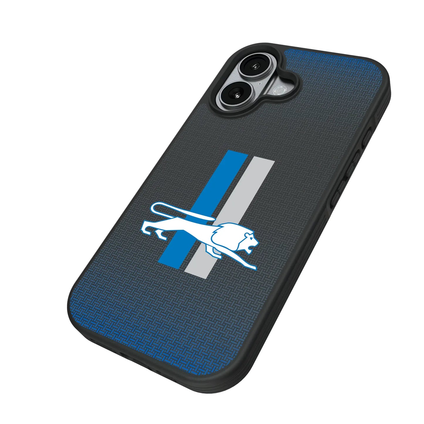 Detroit Lions Retro Linen Bump Phone Case for Apple iPhone