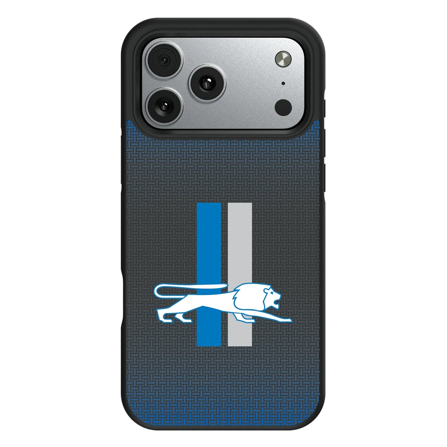 Detroit Lions Retro Linen Bump Phone Case for Apple iPhone