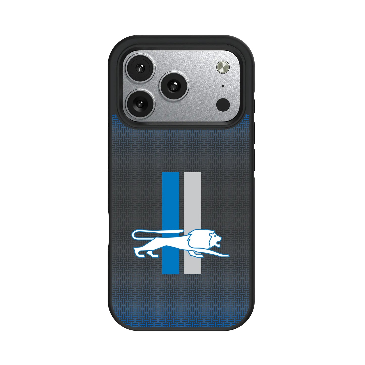 Detroit Lions Retro Linen Bump Phone Case for Apple iPhone