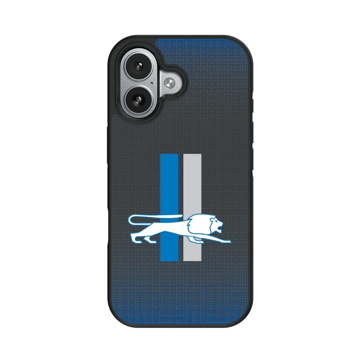 Detroit Lions Retro Linen Bump Phone Case for Apple iPhone