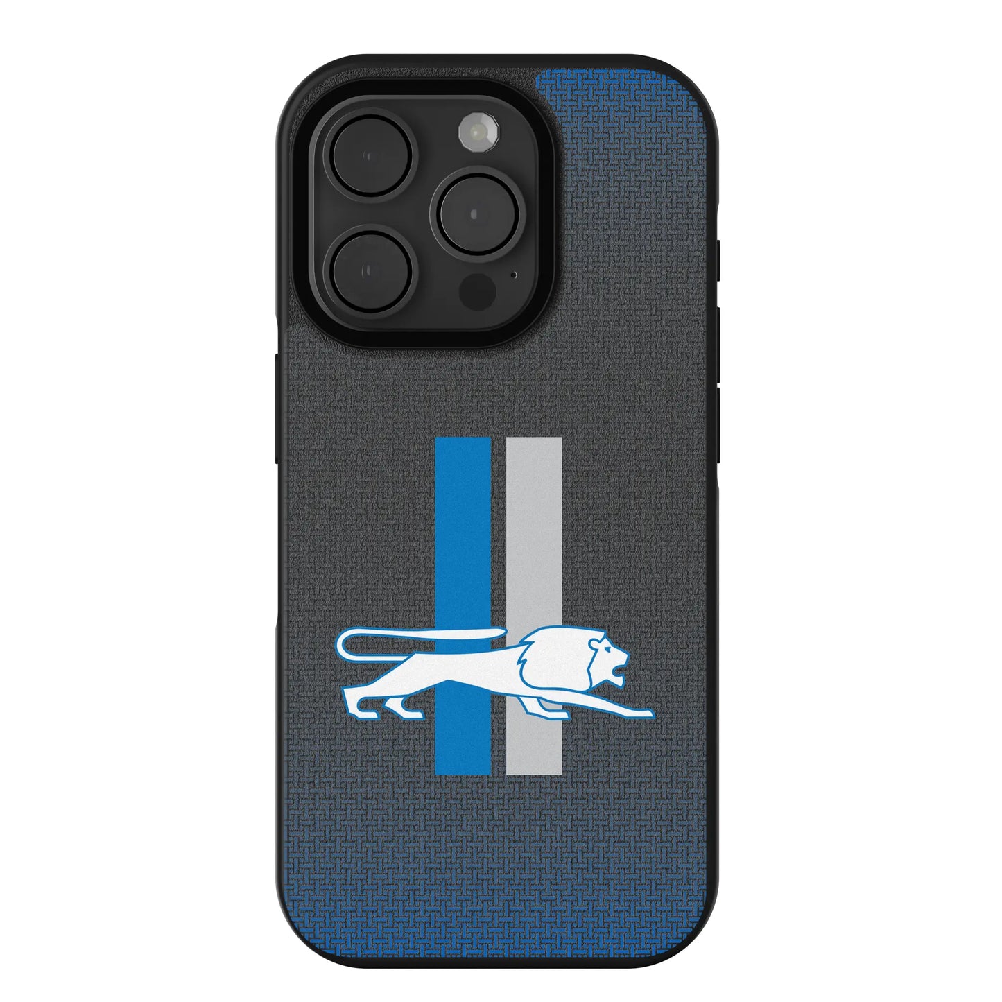 Detroit Lions Retro Linen Bump Phone Case for Apple iPhone