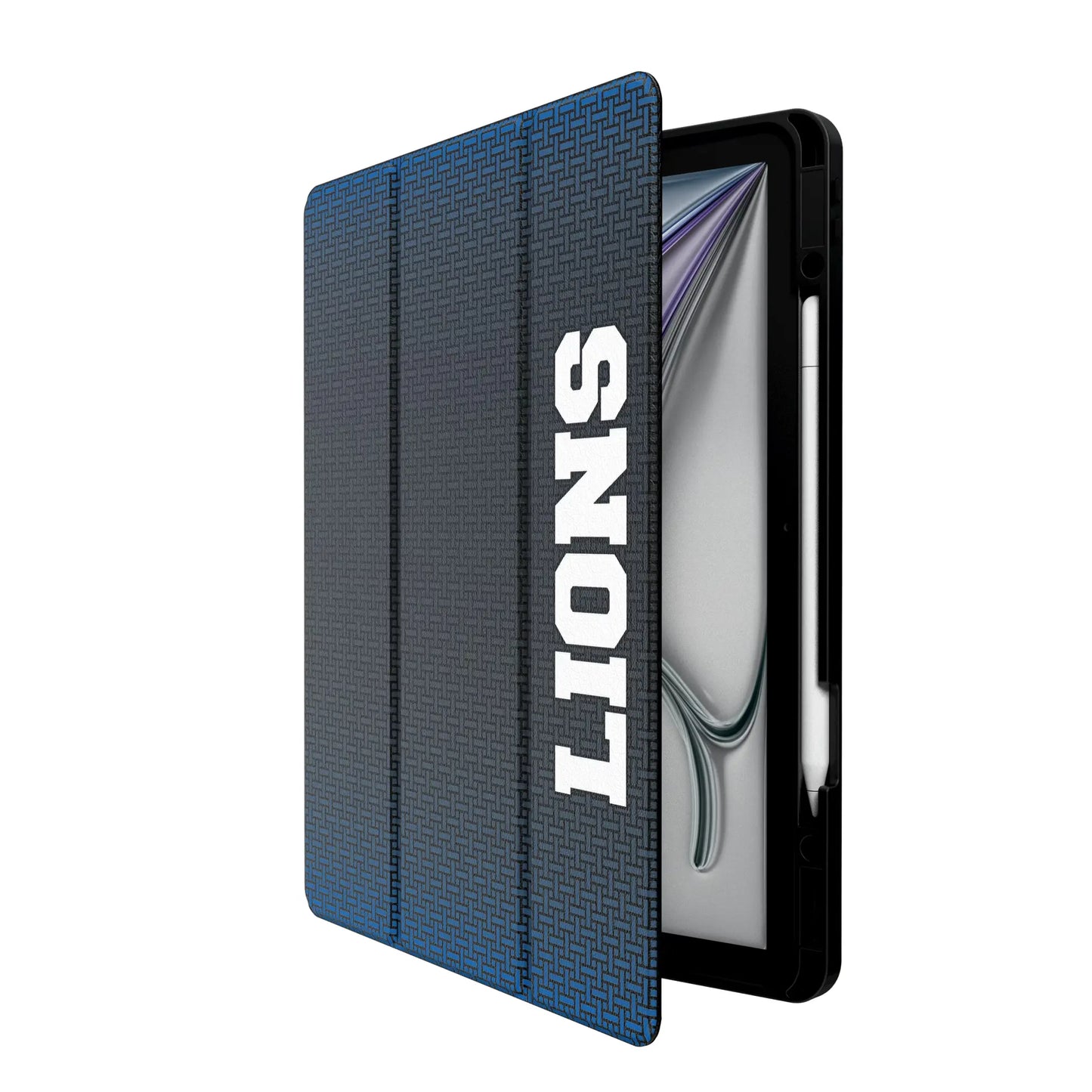 Detroit Lions Retro Linen Tablet Case for Apple iPad