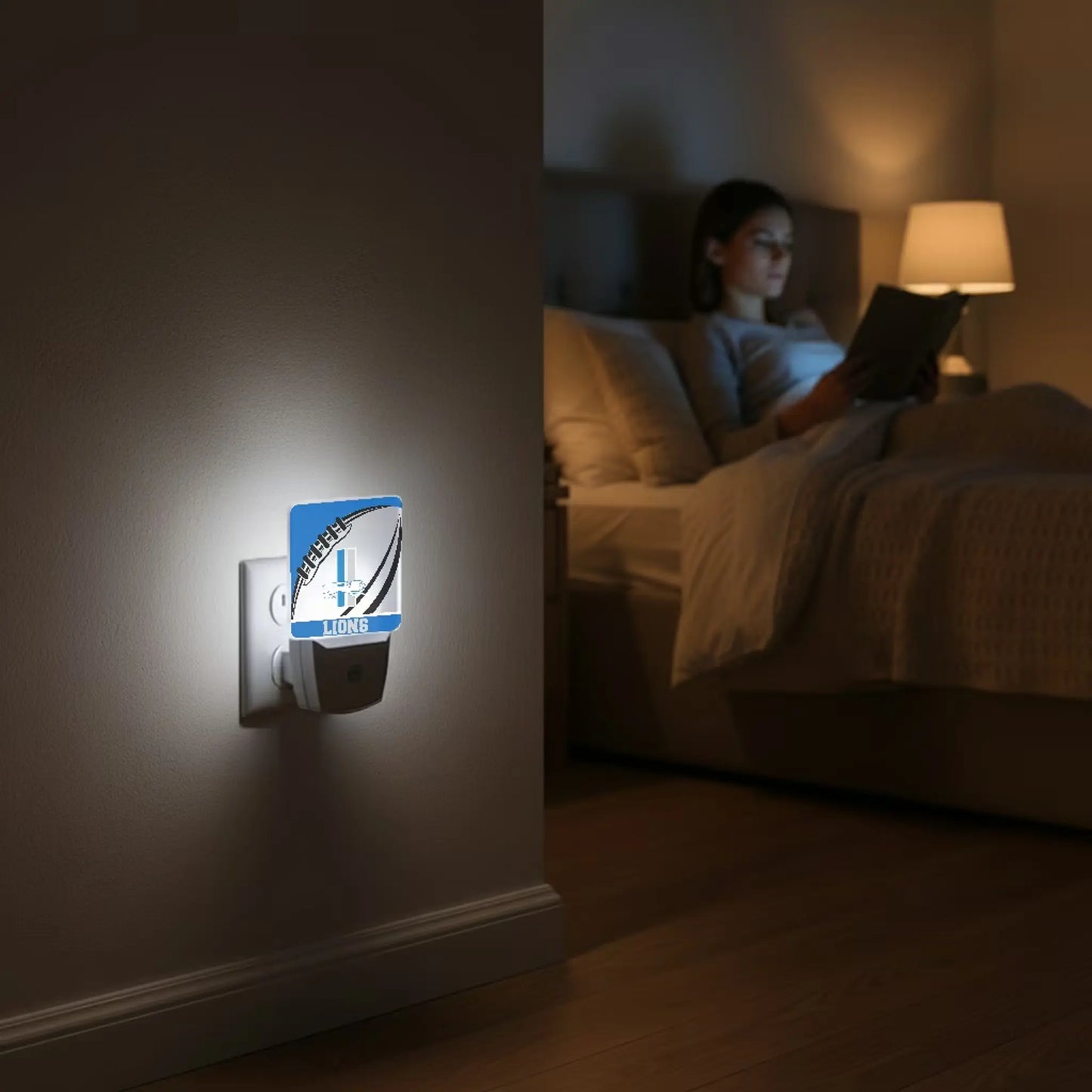 Detroit Lions Retro Passtime Night Light 2-Pack