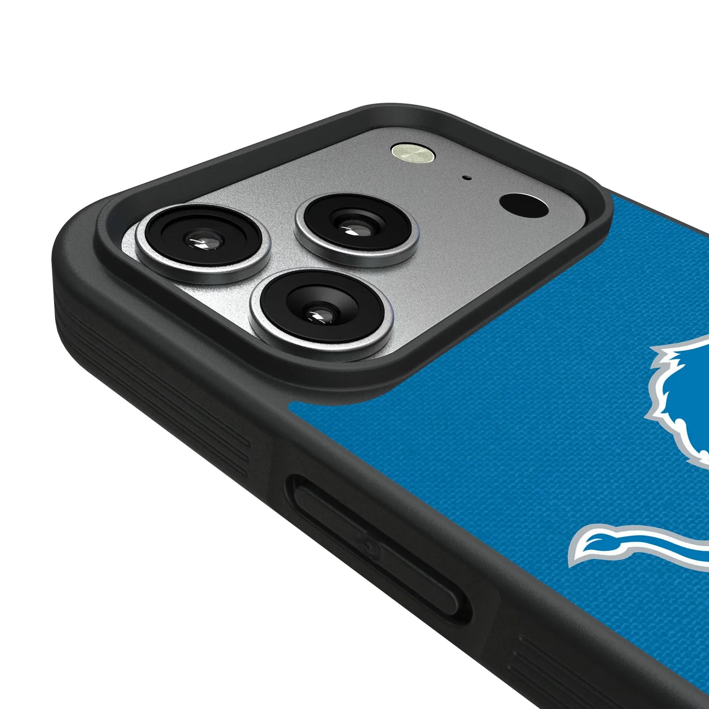 Detroit Lions Stripe Bump Phone Case for Apple iPhone