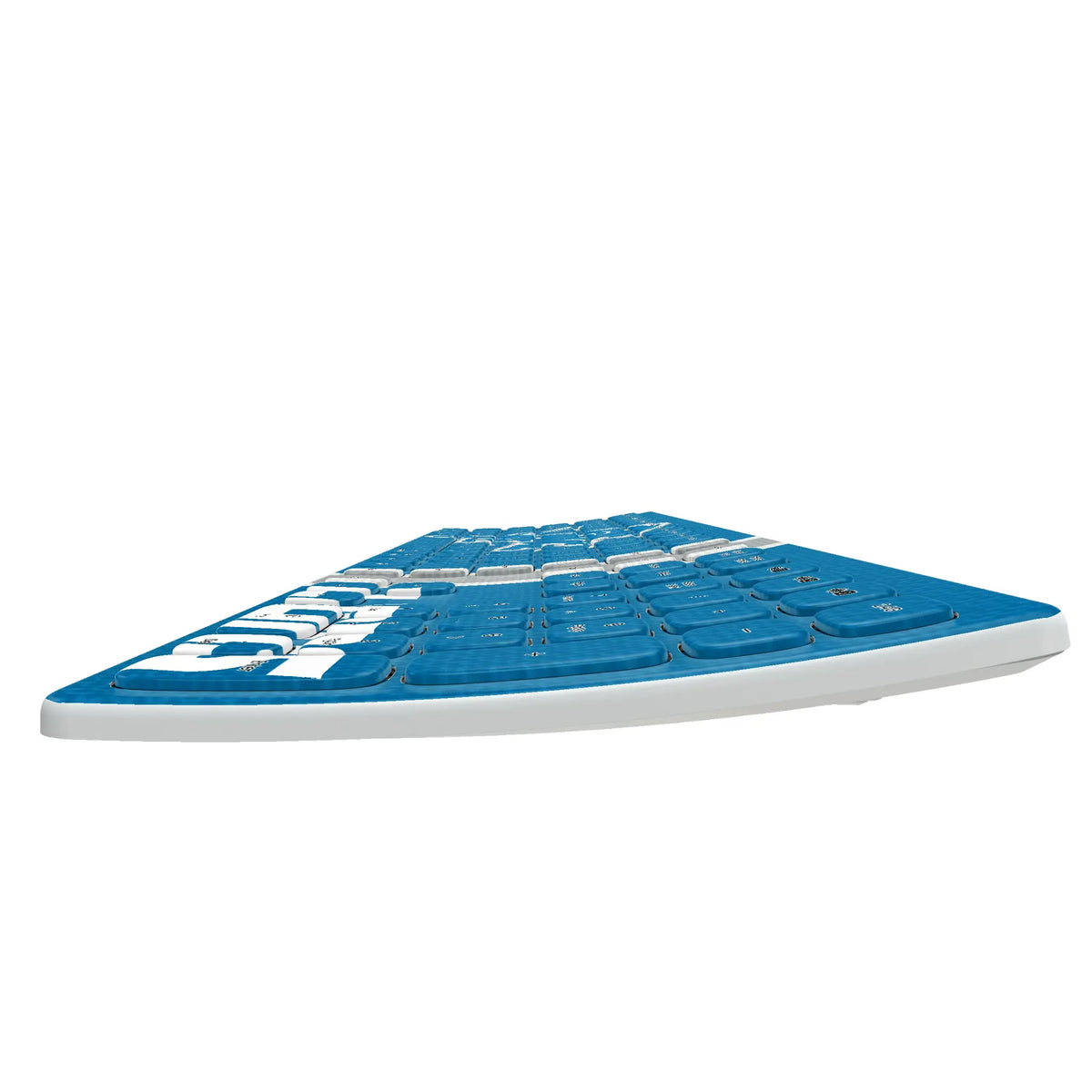 Detroit Lions Stripe Curved Wireless Keyboard