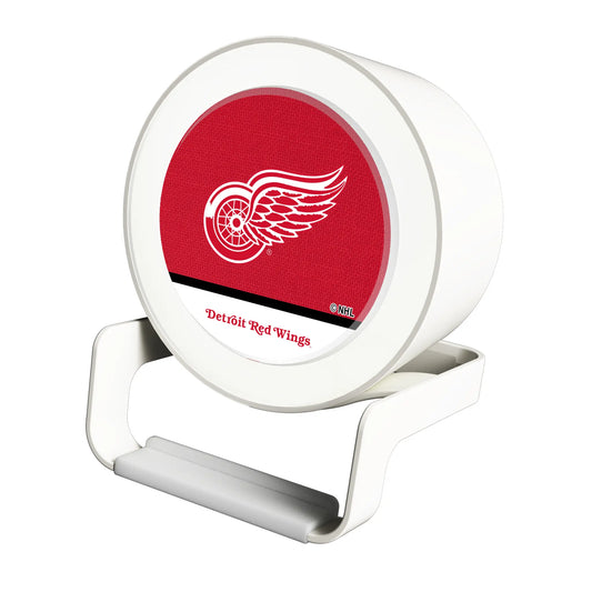 Detroit Red Wings Endzone Solid Night Light Charger and Bluetooth Speaker