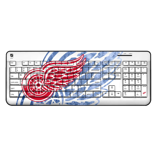 Detroit Red Wings Ice Tilt Wireless USB Keyboard