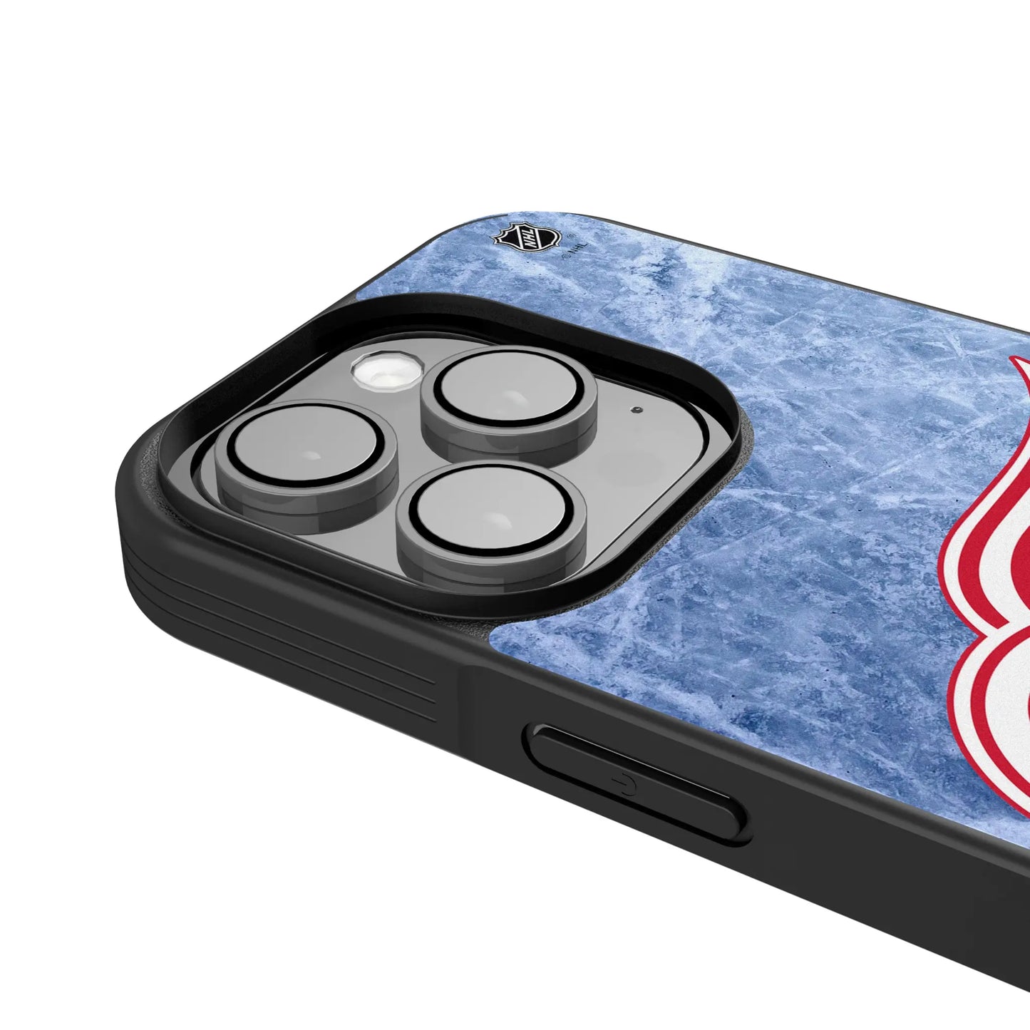 Detroit Red Wings Ice Wordmark Bump Phone Case for Apple iPhone