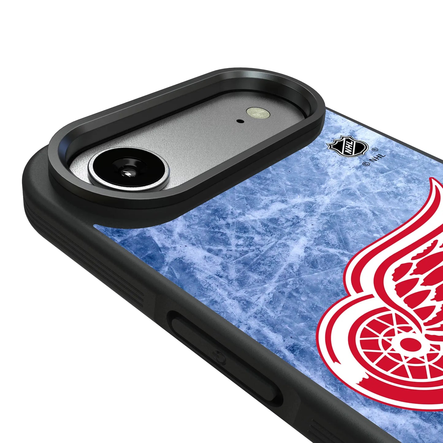 Detroit Red Wings Ice Wordmark Bump Phone Case for Apple iPhone