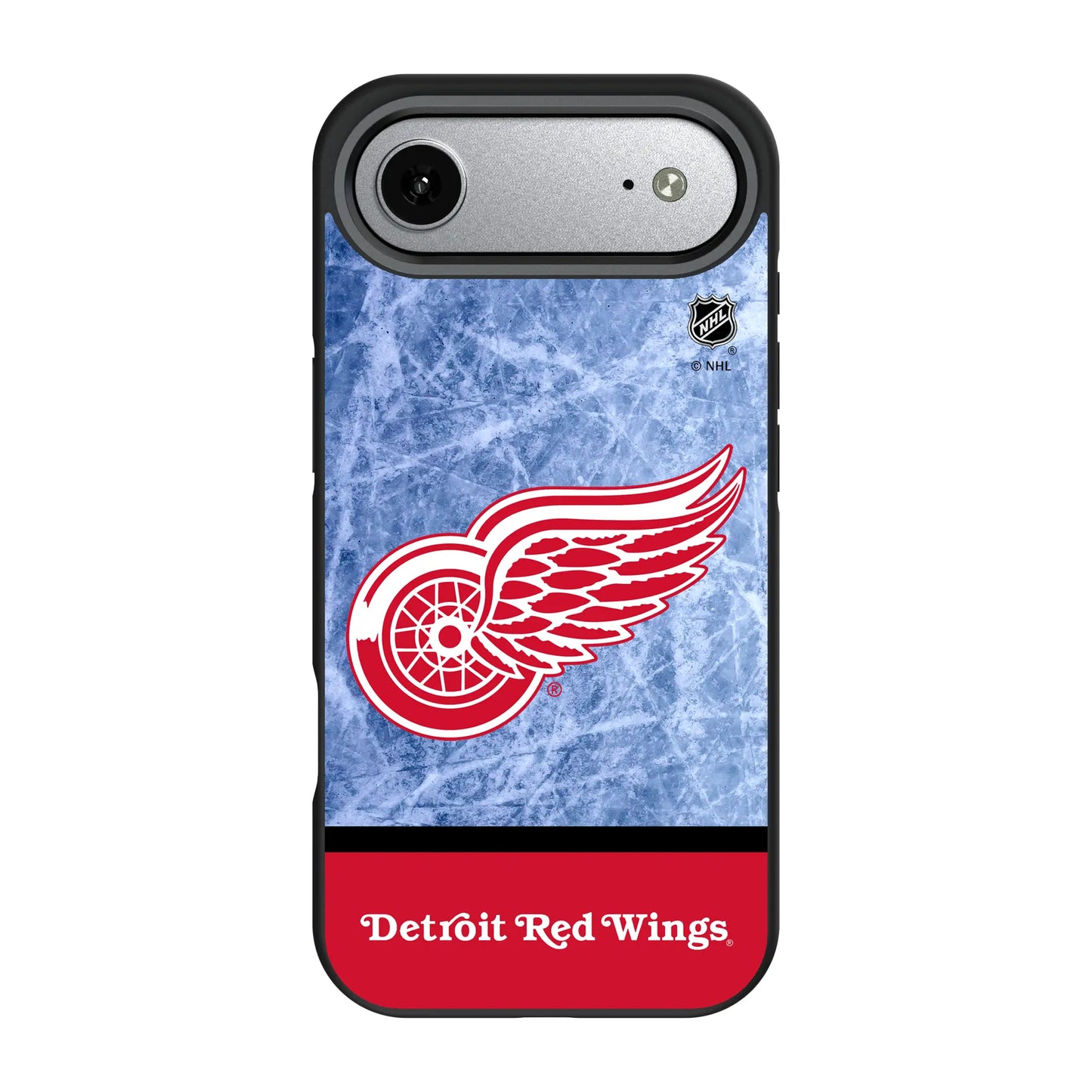 Detroit Red Wings Ice Wordmark Bump Phone Case for Apple iPhone