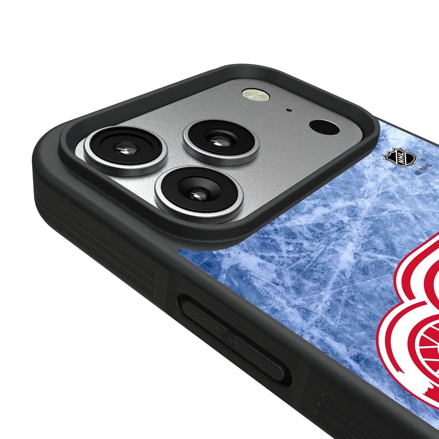 Detroit Red Wings Ice Wordmark Bump Phone Case for Apple iPhone
