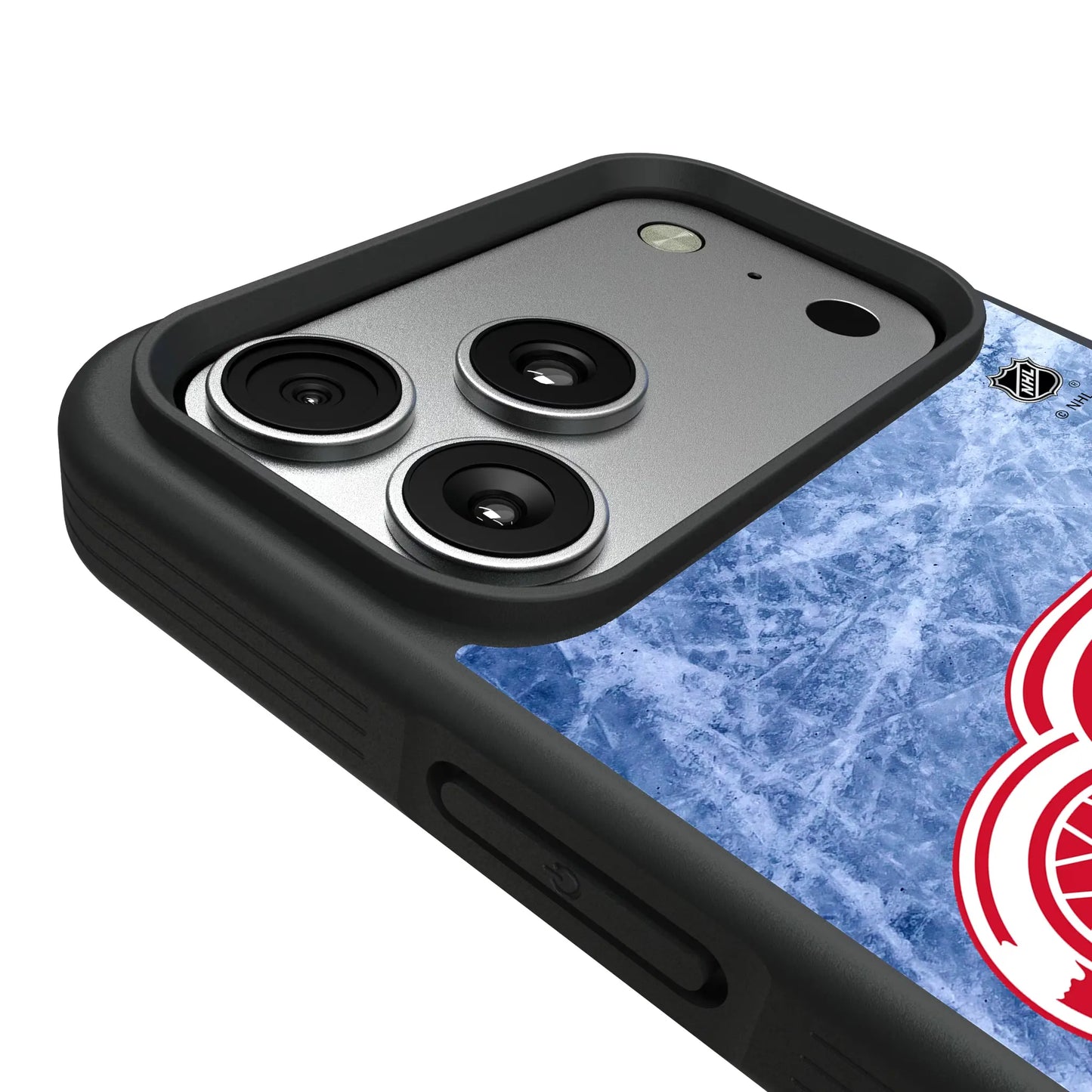 Detroit Red Wings Ice Wordmark Bump Phone Case for Apple iPhone