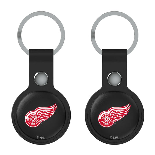 Detroit Red Wings Insignia Black Airtag Holder 2-Pack