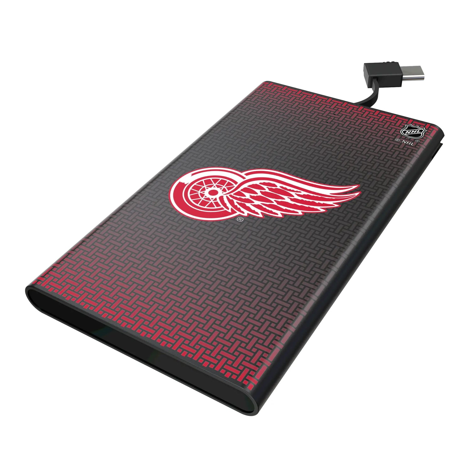 Detroit Red Wings Linen 5000mAh Flat Powerbank