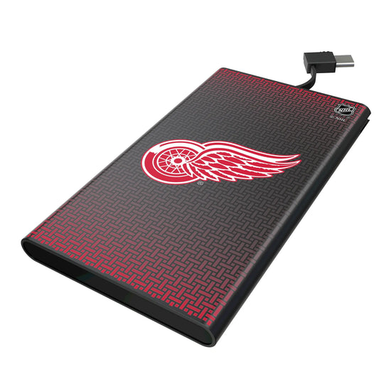 Detroit Red Wings Linen 5000mAh Flat Powerbank