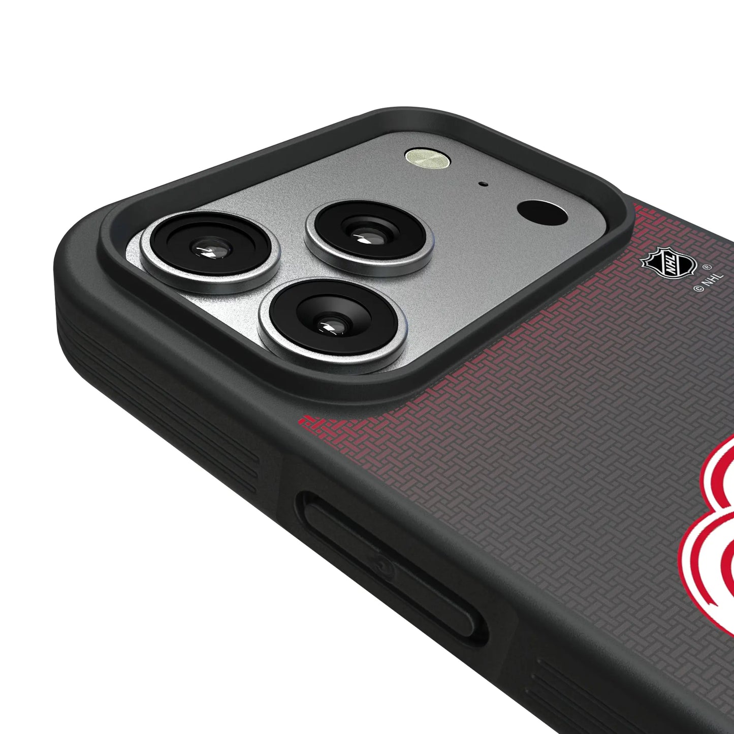 Detroit Red Wings Linen Bump Phone Case for Apple iPhone