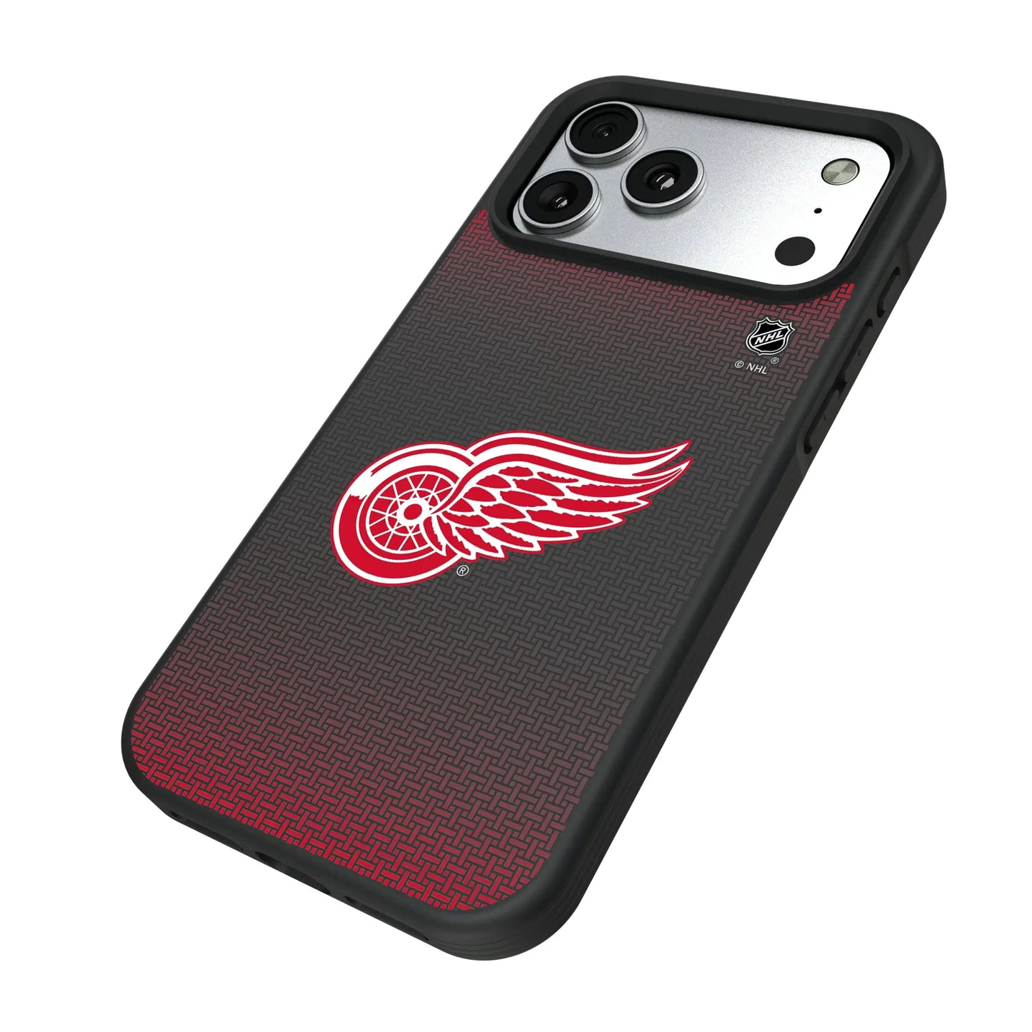 Detroit Red Wings Linen Bump Phone Case for Apple iPhone