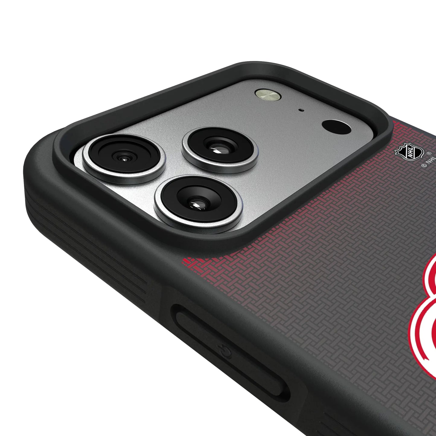 Detroit Red Wings Linen Bump Phone Case for Apple iPhone