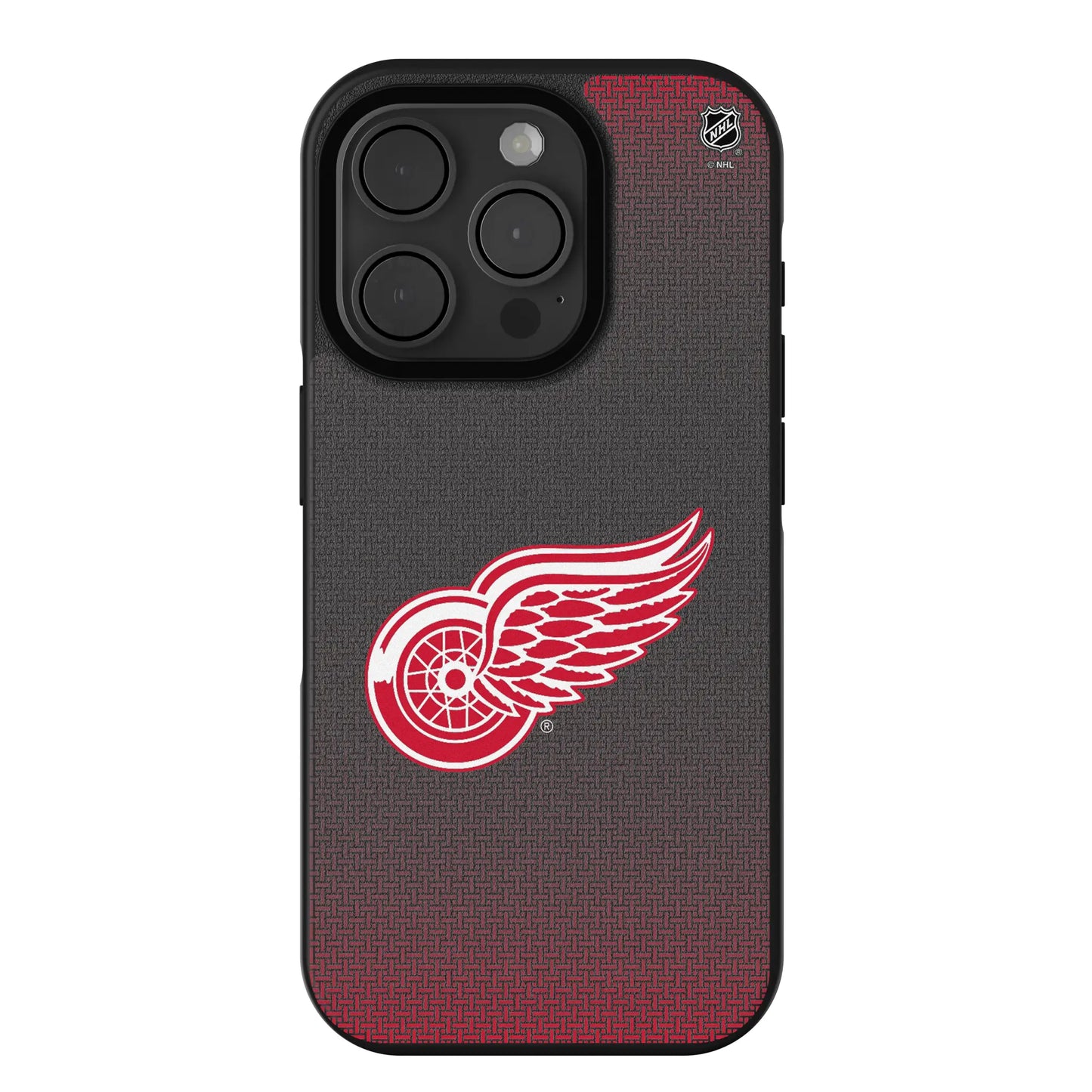 Detroit Red Wings Linen Bump Phone Case for Apple iPhone