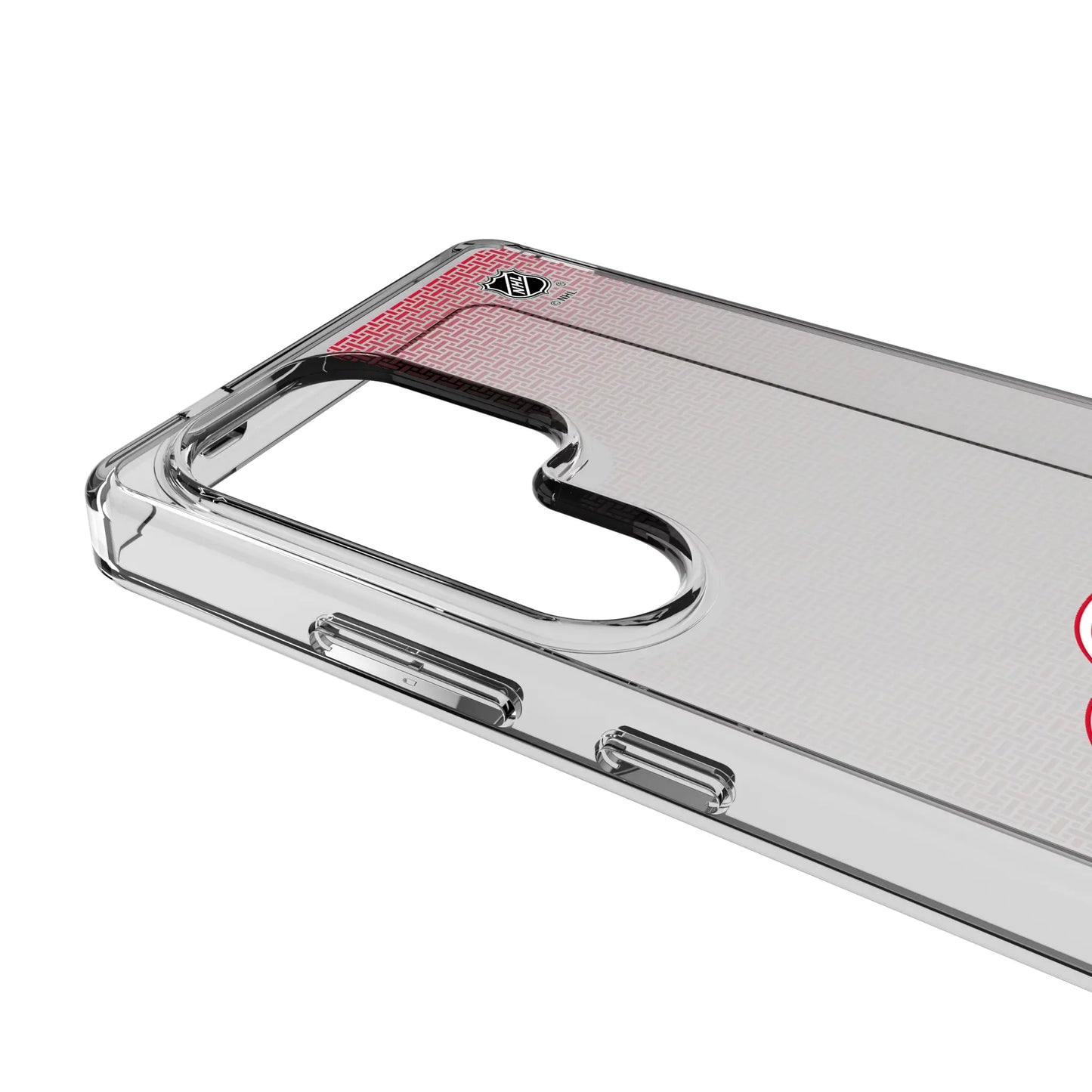 Detroit Red Wings Linen Clear Phone Case for Samsung Galaxy