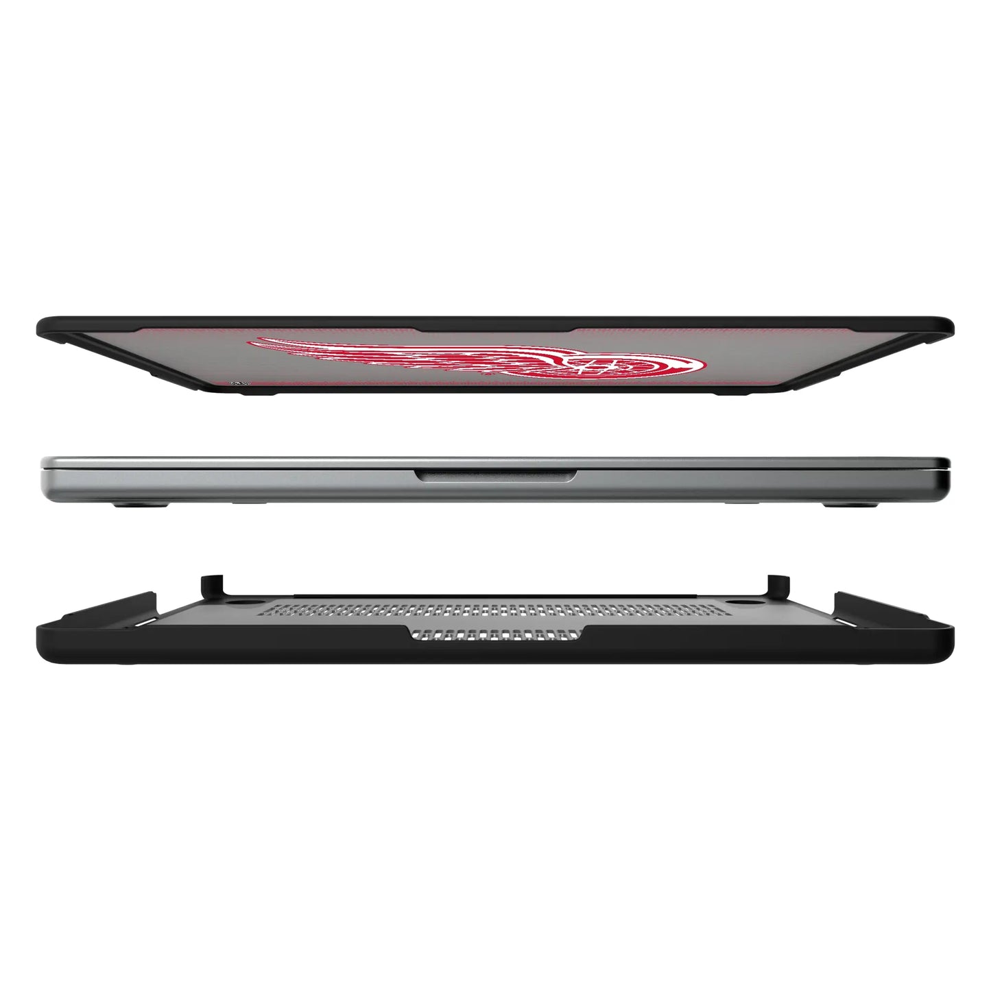 Detroit Red Wings Linen Laptop Case for Apple MacBook