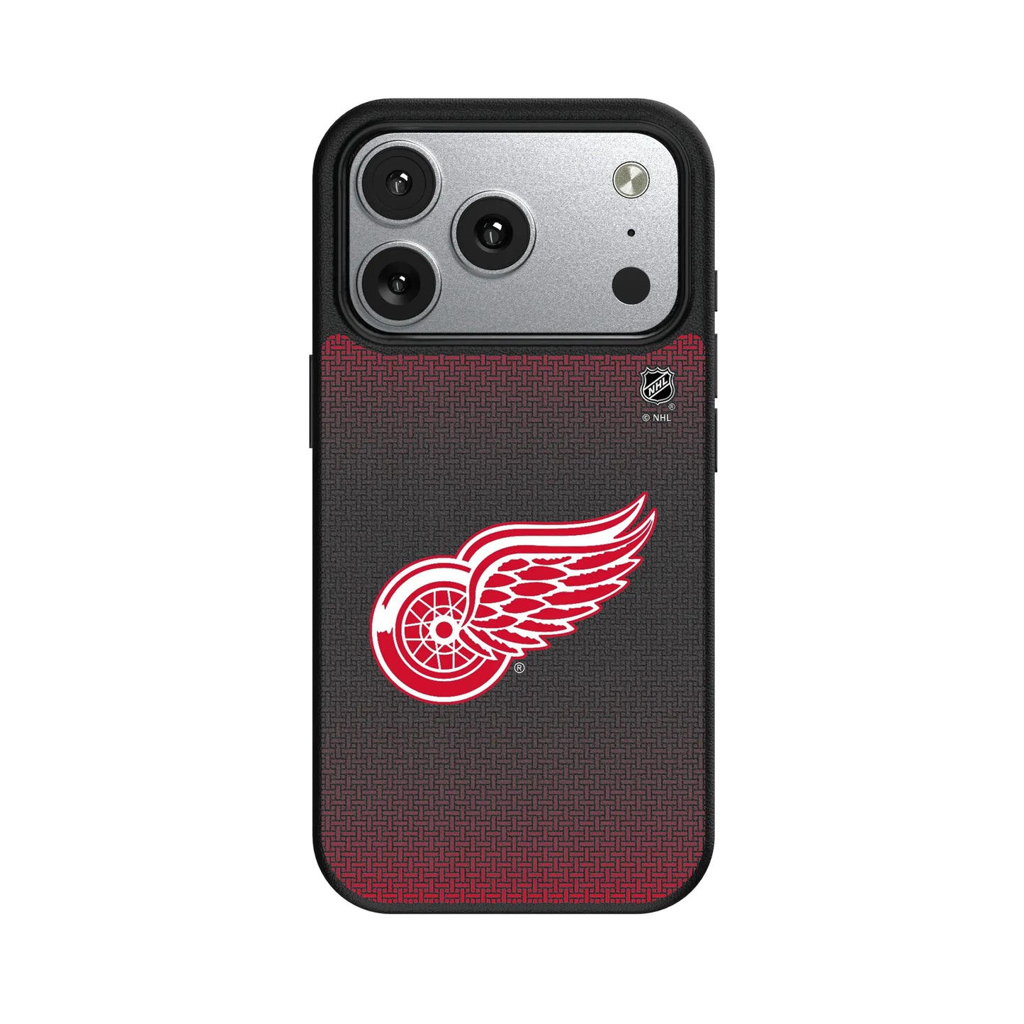 Detroit Red Wings Linen MagSafe Compatible Phone Case for Apple iPhone