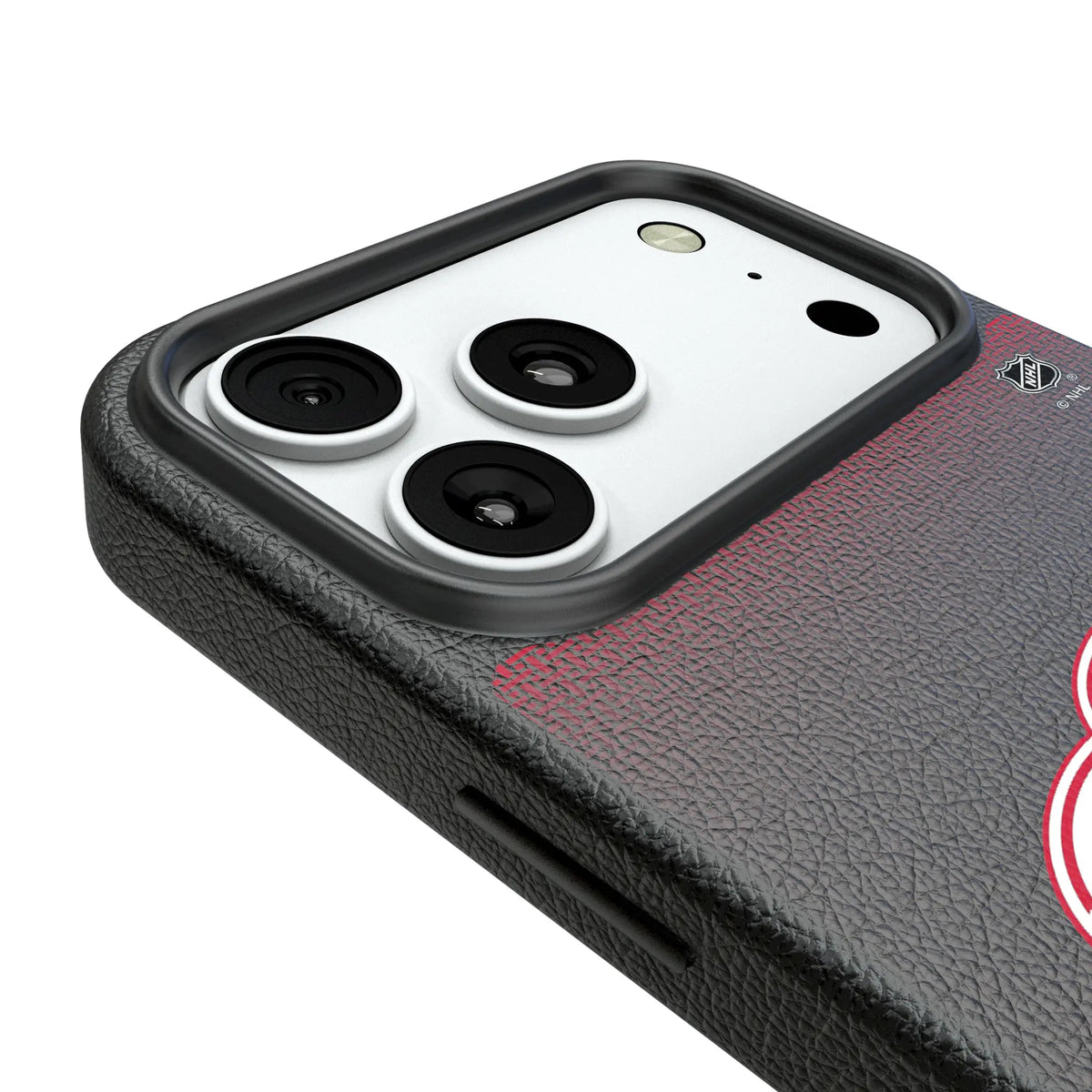Detroit Red Wings Linen MagSafe Compatible Phone Case for Apple iPhone