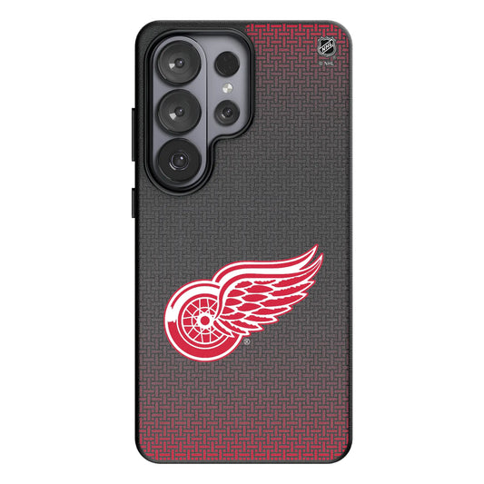 Detroit Red Wings Linen MagSafe Compatible Phone Case for Samsung Galaxy