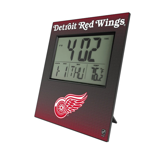 Detroit Red Wings Linen Wall Clock