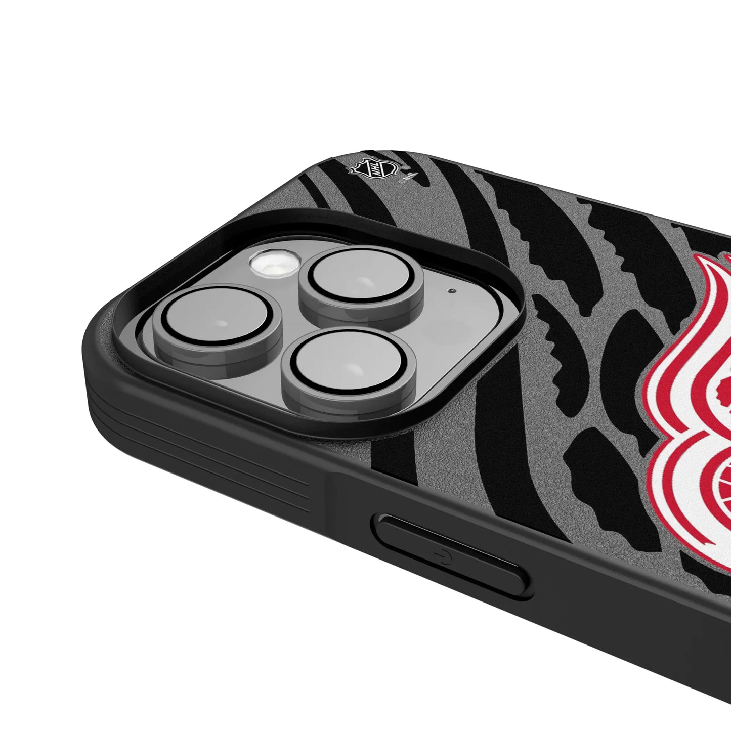 Detroit Red Wings Monocolor Tilt Bump Phone Case for Apple iPhone