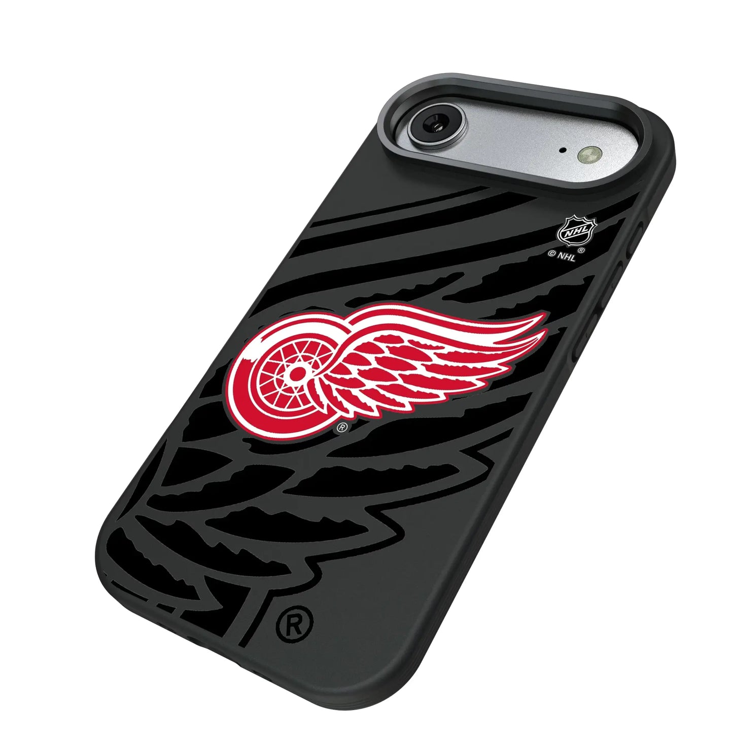 Detroit Red Wings Monocolor Tilt Bump Phone Case for Apple iPhone
