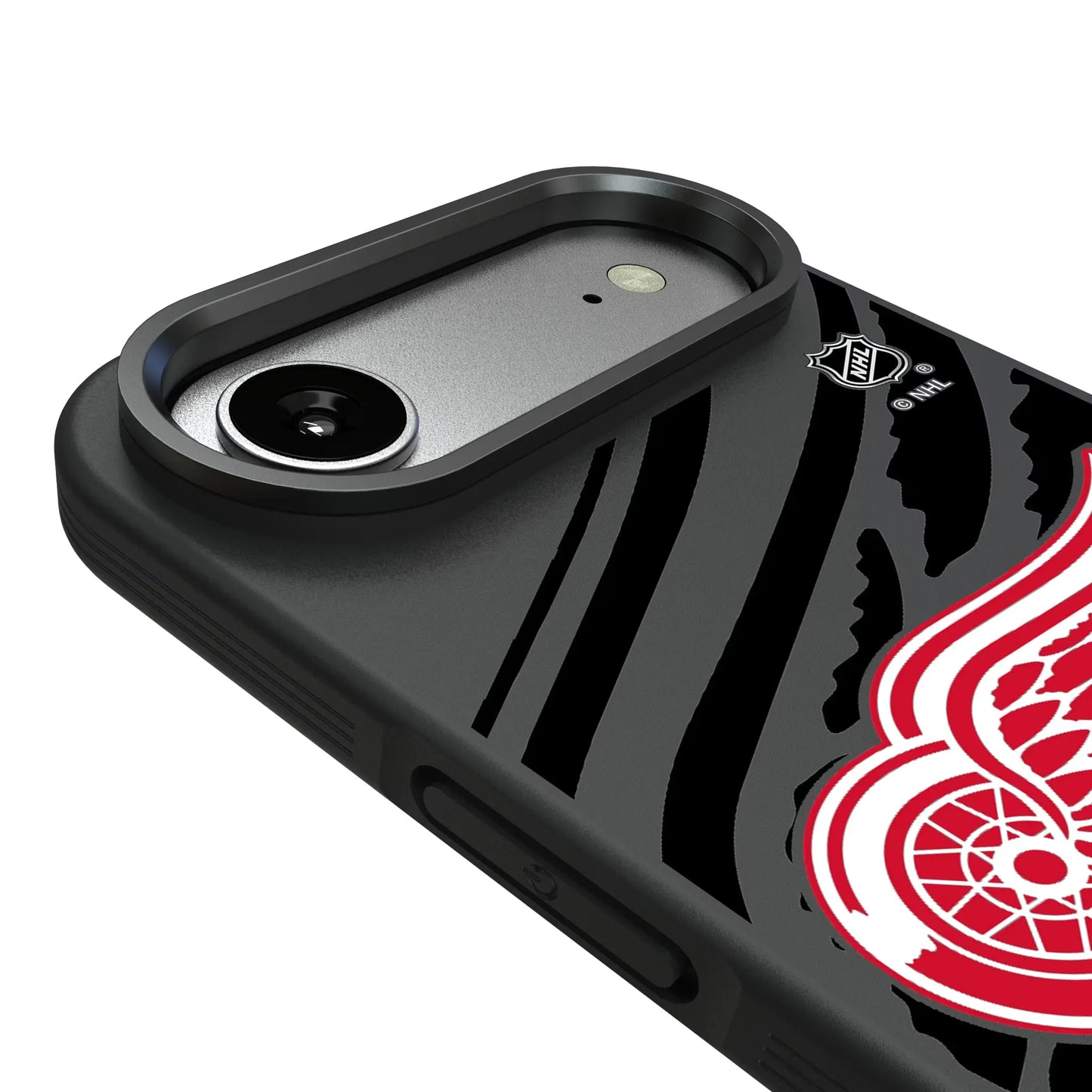 Detroit Red Wings Monocolor Tilt Bump Phone Case for Apple iPhone