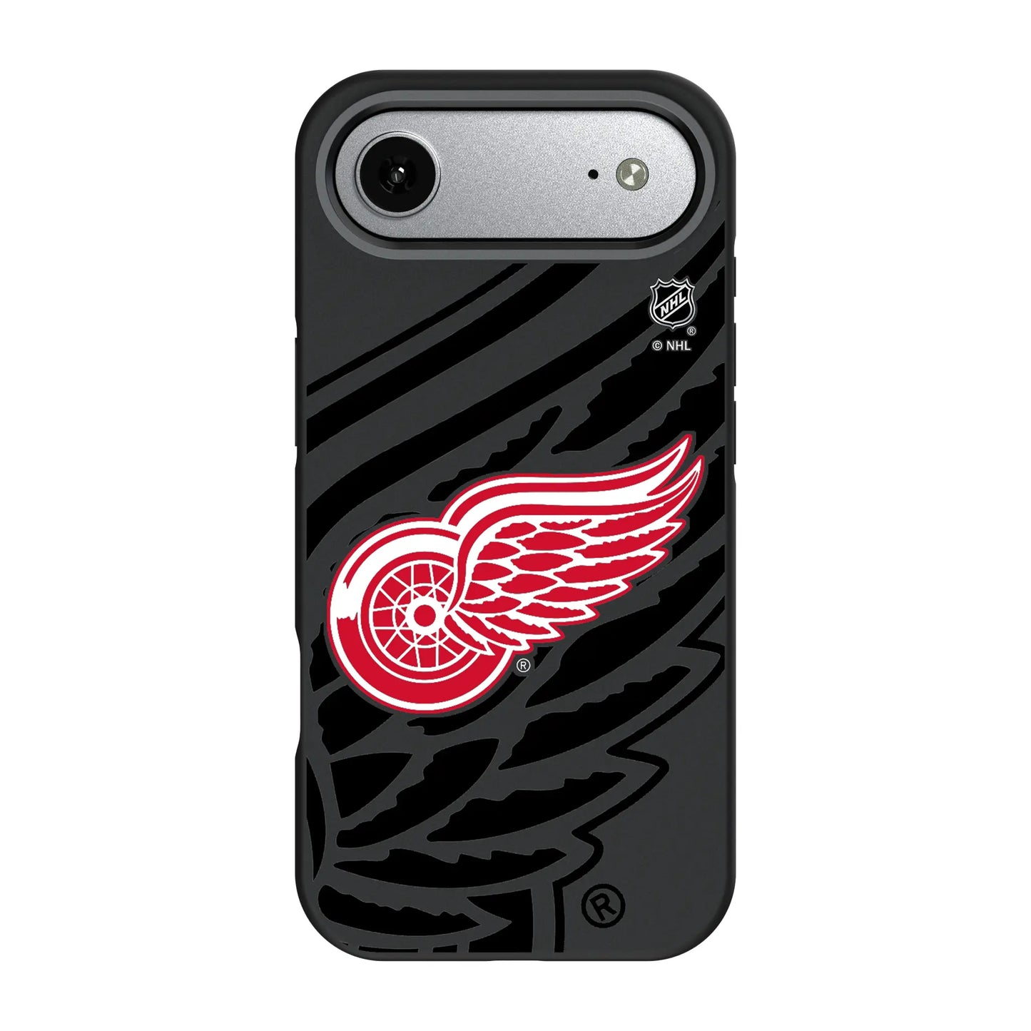 Detroit Red Wings Monocolor Tilt Bump Phone Case for Apple iPhone