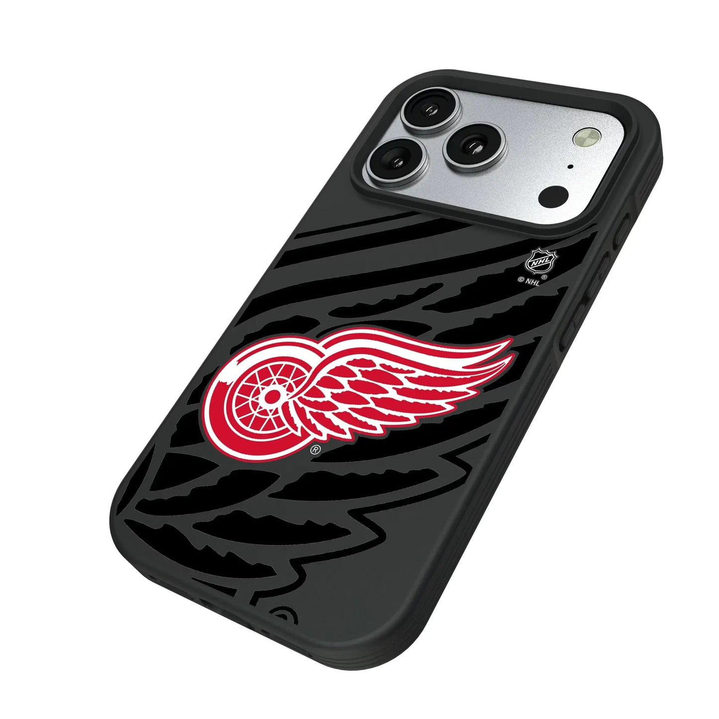 Detroit Red Wings Monocolor Tilt Bump Phone Case for Apple iPhone