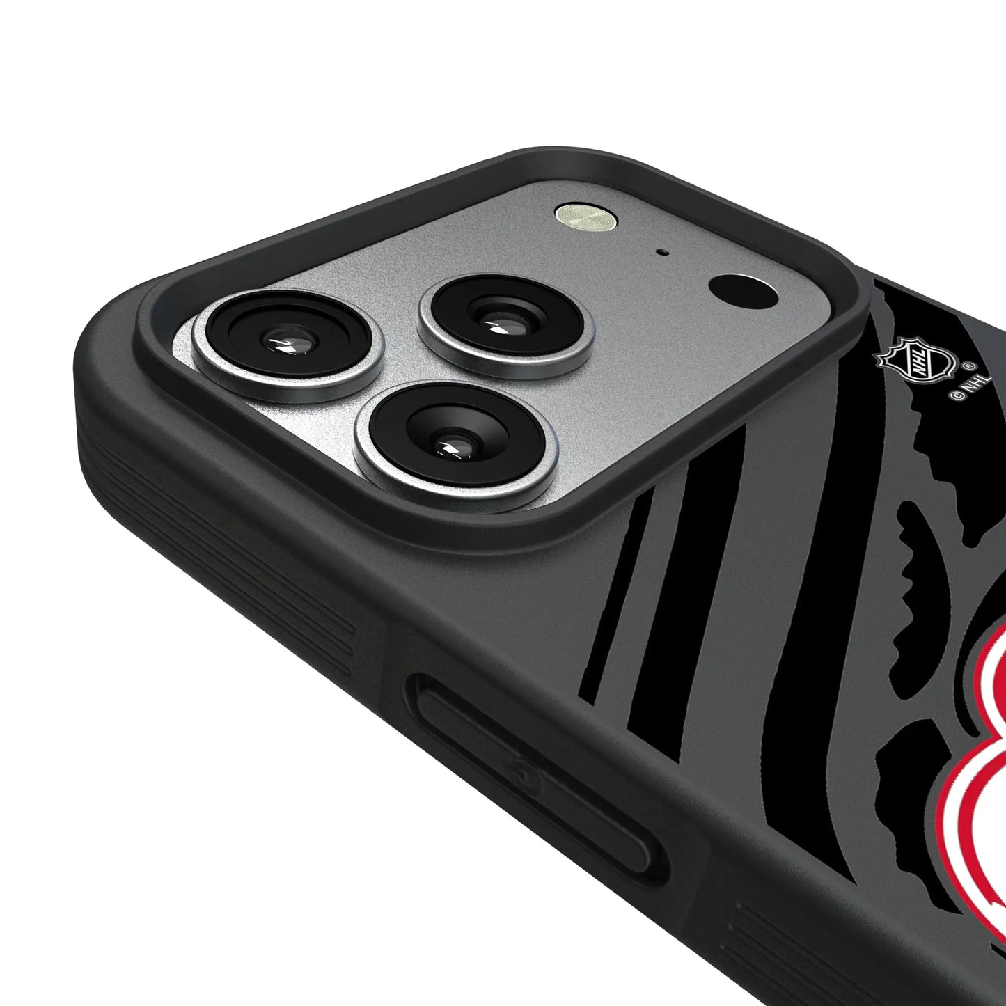 Detroit Red Wings Monocolor Tilt Bump Phone Case for Apple iPhone