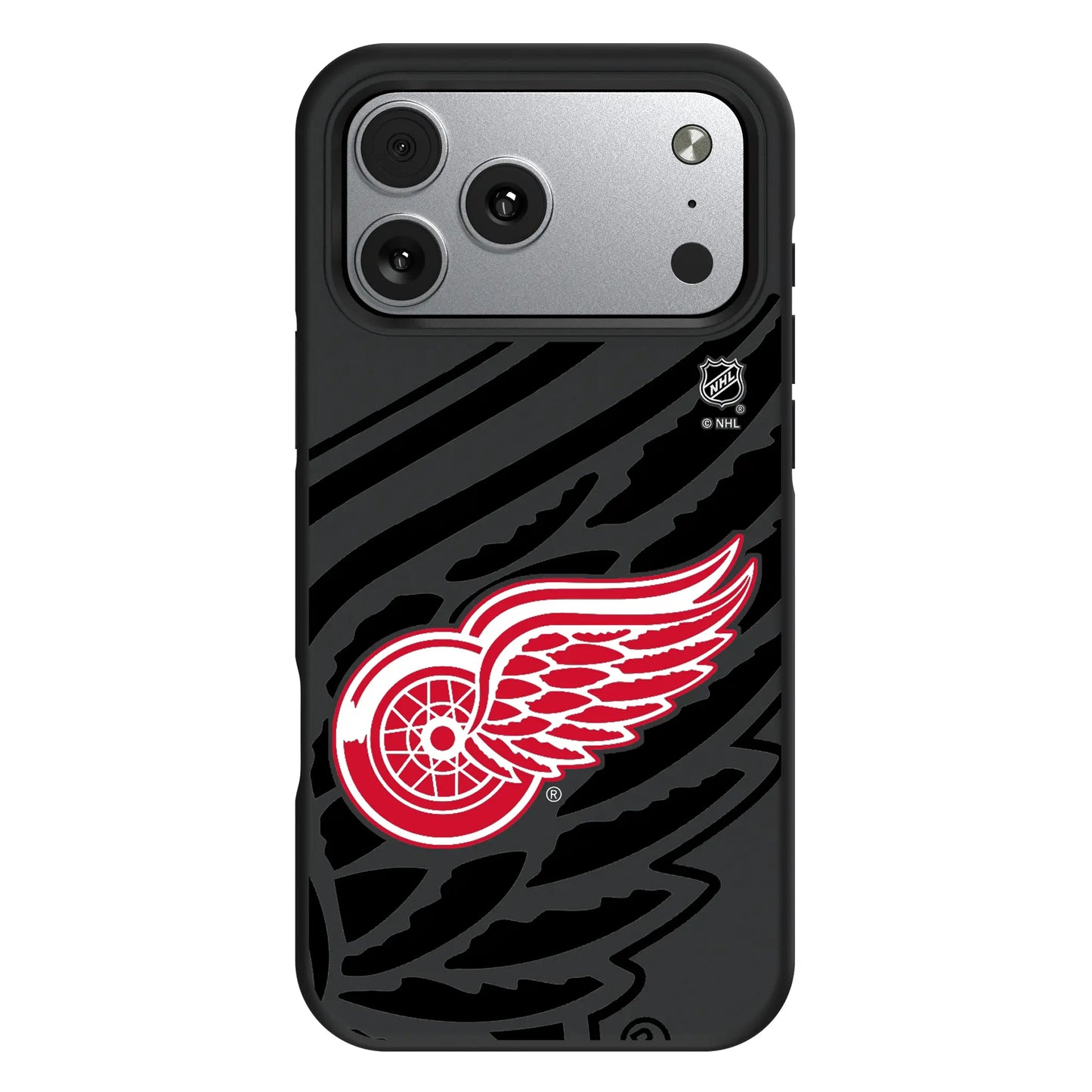 Detroit Red Wings Monocolor Tilt Bump Phone Case for Apple iPhone
