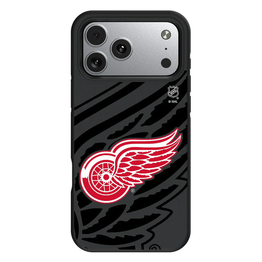Detroit Red Wings Monocolor Tilt Bump Phone Case for Apple iPhone