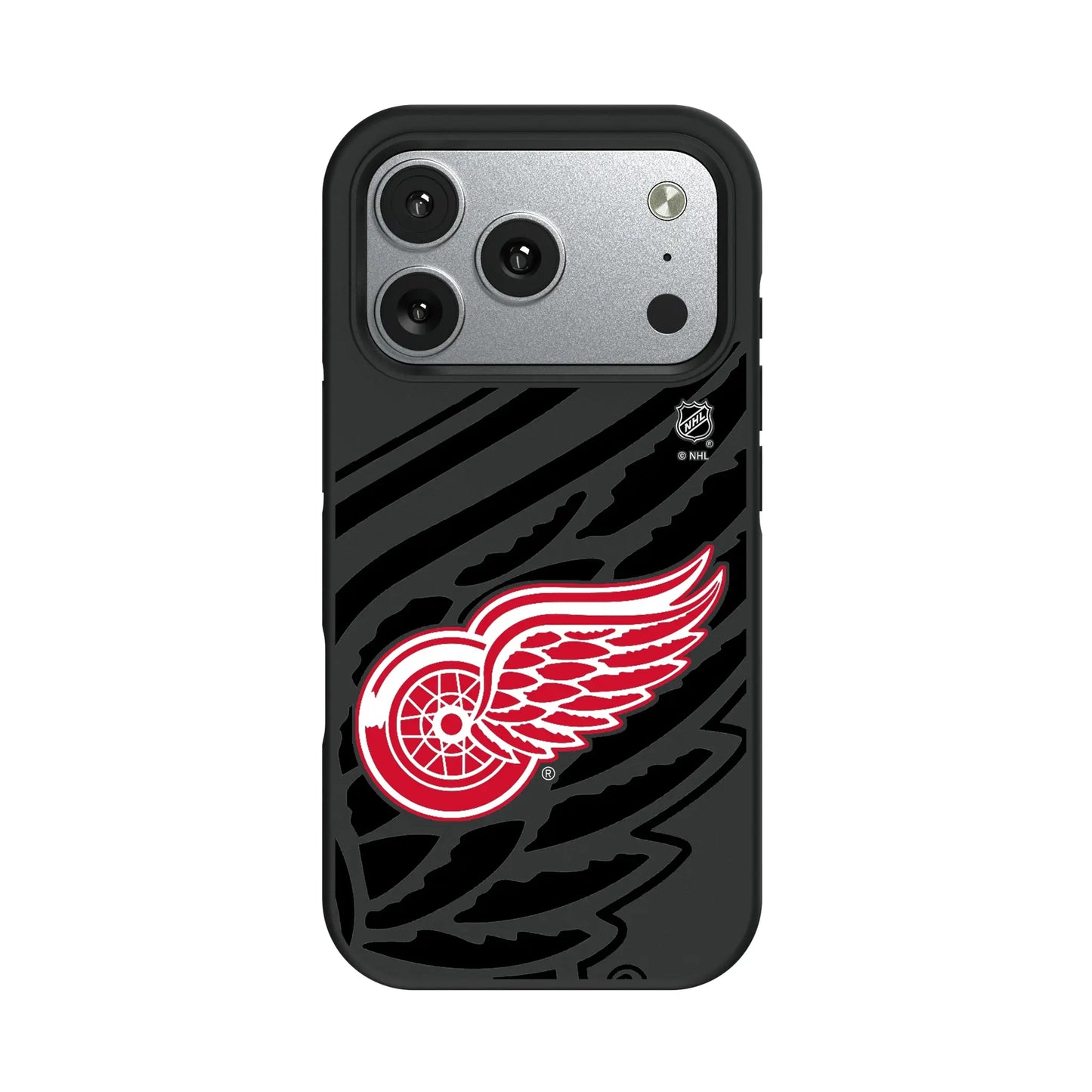 Detroit Red Wings Monocolor Tilt Bump Phone Case for Apple iPhone