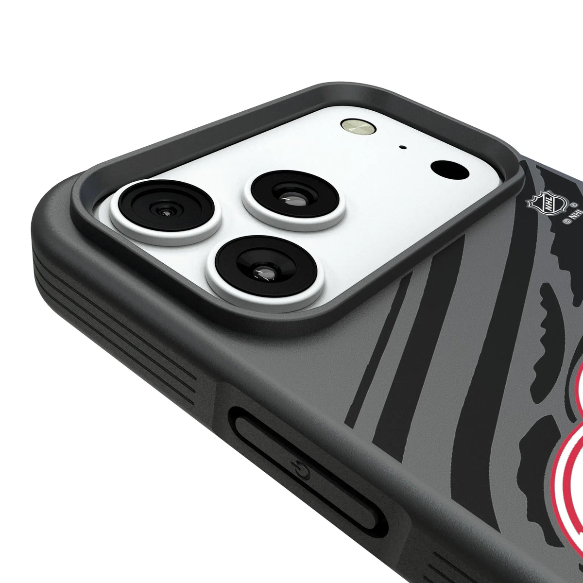 Detroit Red Wings Monocolor Tilt Bump Phone Case for Apple iPhone