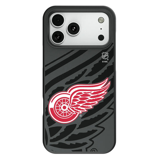 Detroit Red Wings Monocolor Tilt Bump Phone Case for Apple iPhone