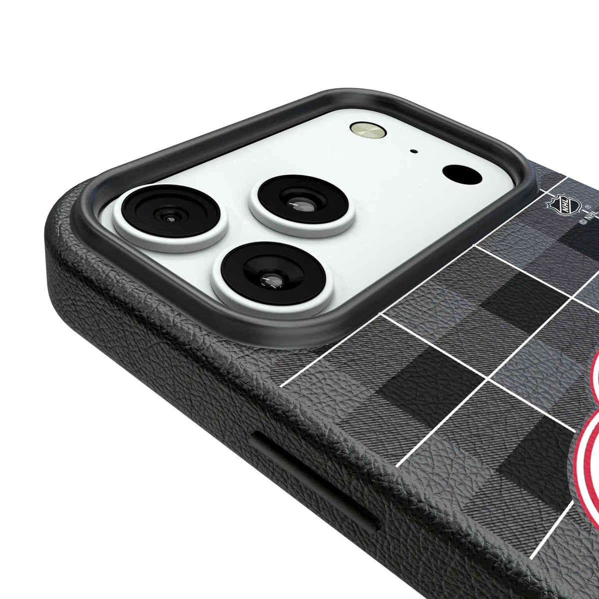 Detroit Red Wings Plaid MagSafe Compatible Phone Case for Apple iPhone